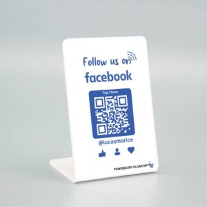 Facebook NFC Enable Standy | Along with QR code | Boost your Facebook with Tap/Scan